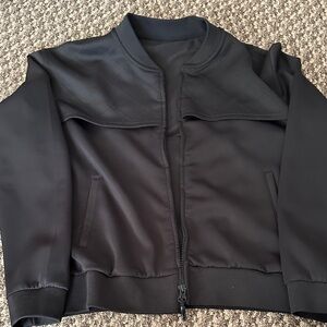 Zyia Black Bomber Jacket